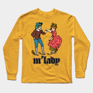 M'Lady Hipster Tribute Long Sleeve T-Shirt